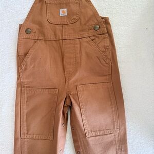 Carhartt Kids Tan Overalls